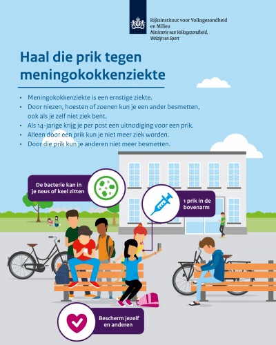 Haal die prik tegen meningokokkenziekte